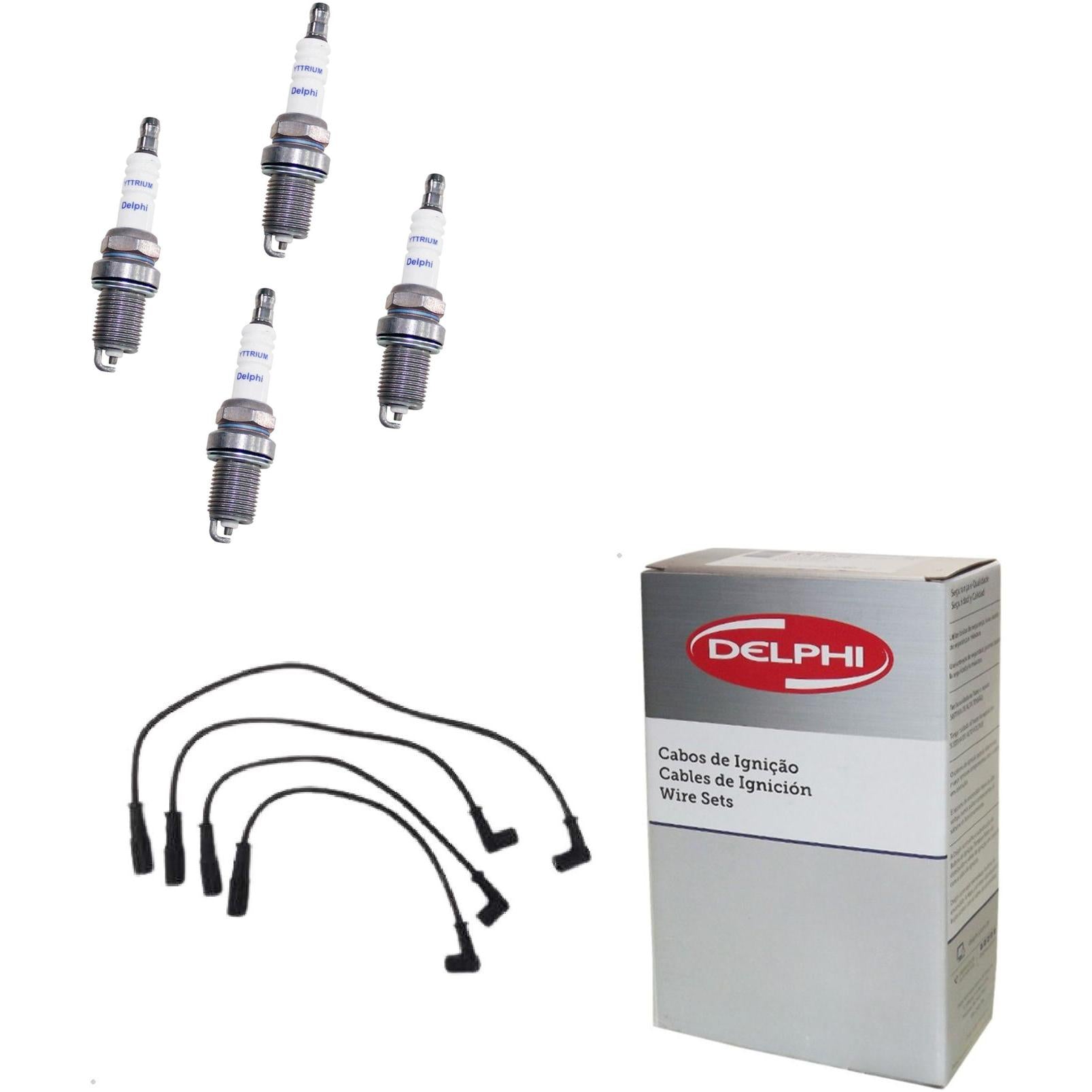 Kit Cabo Vela de Ignição Yttrium - Delphi - XH40004/XS10382 - (1)