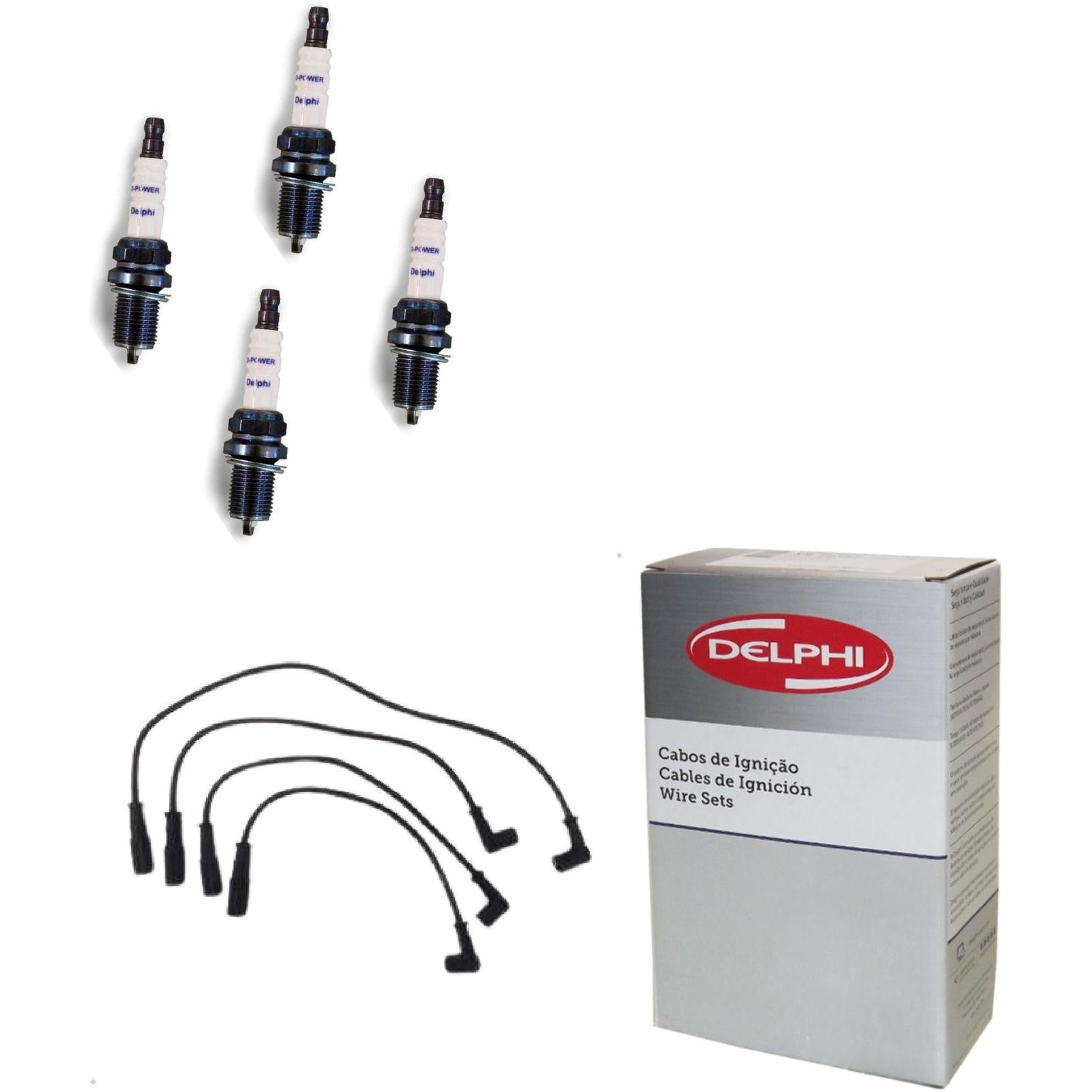 Kit Cabo Vela de Ignição D-Power - Delphi - XH70003/XS10382 - (1)