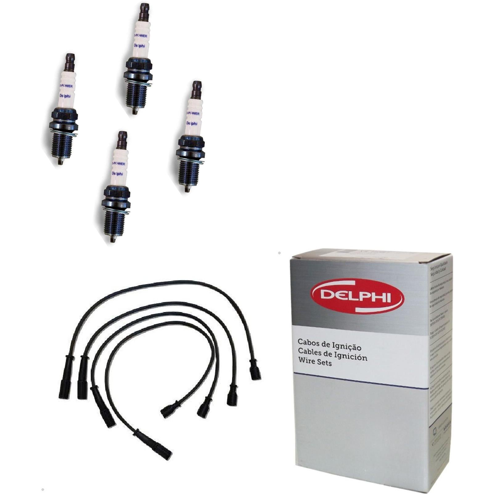 Kit Cabo Vela de Ignição D-Power - Delphi - XH70034/XS10648 - (1)