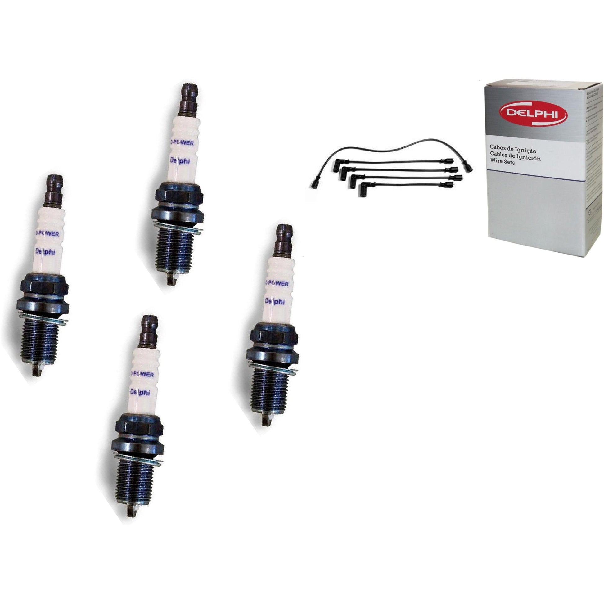 Kit Cabo Vela de Ignição D-Power - Delphi - XH70028/XS10028 - (1)