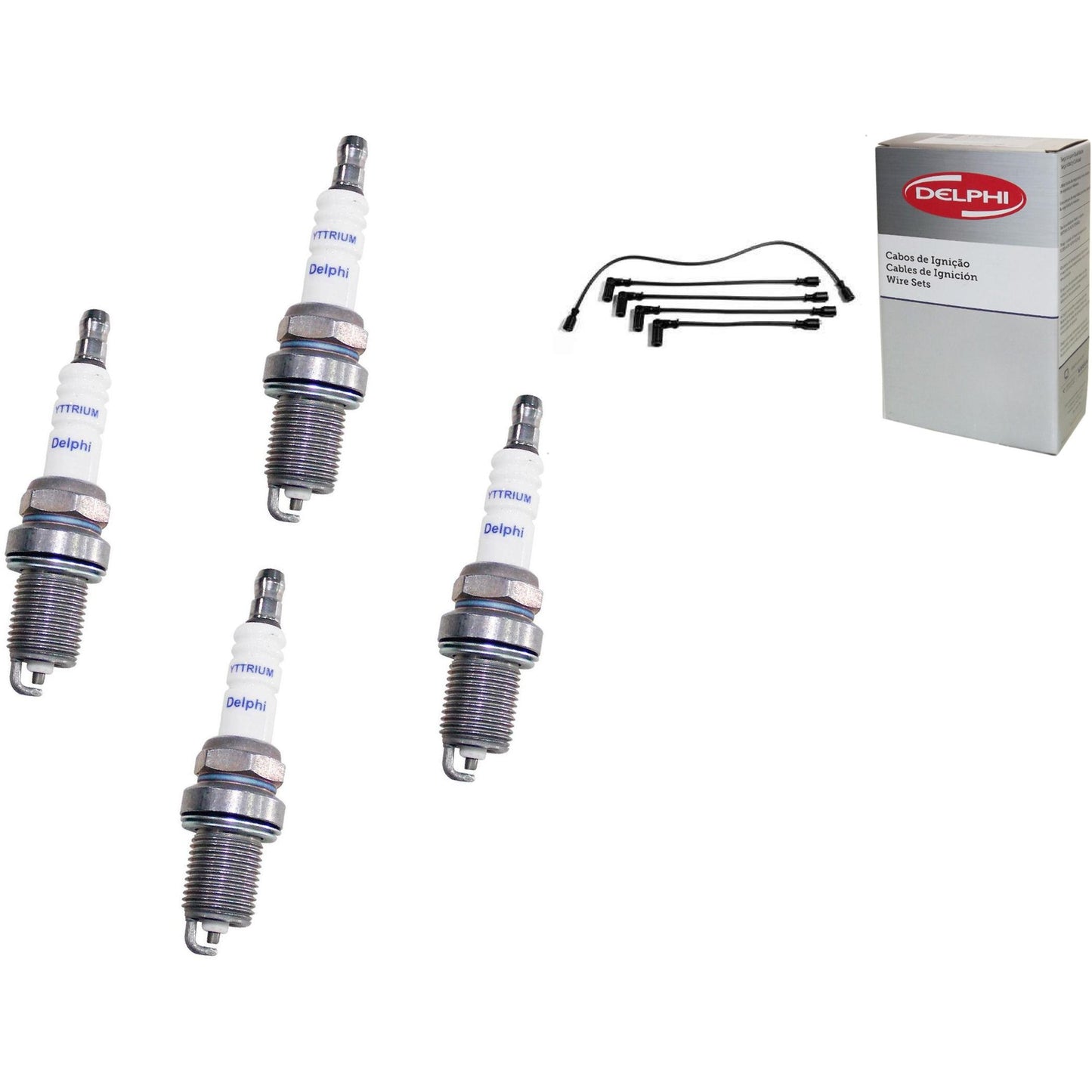 Kit Cabo Vela de Ignição Yttrium - Delphi - XH40002/XS10028 - (1)