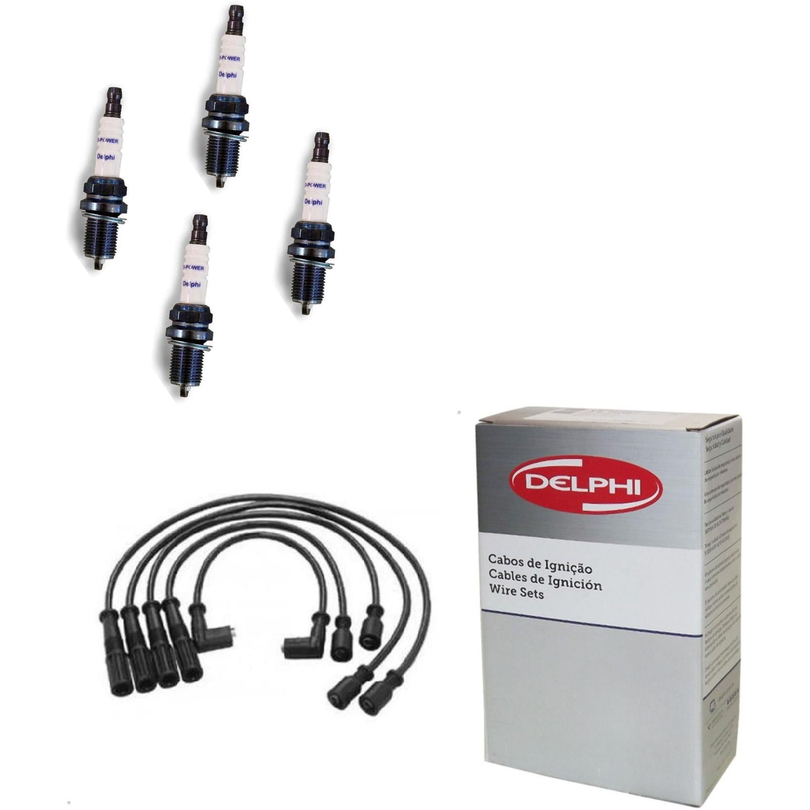 Kit Cabo Vela de Ignição D-Power - Delphi - XH70032/XS10030 - (1)