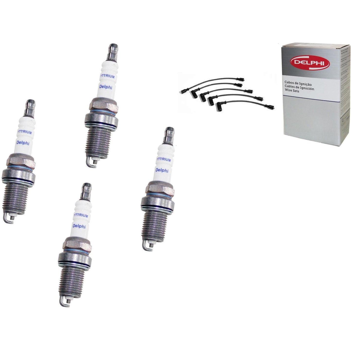Kit Cabo Vela de Ignição Yttrium - Delphi - XH40002/XS10026 - (1)