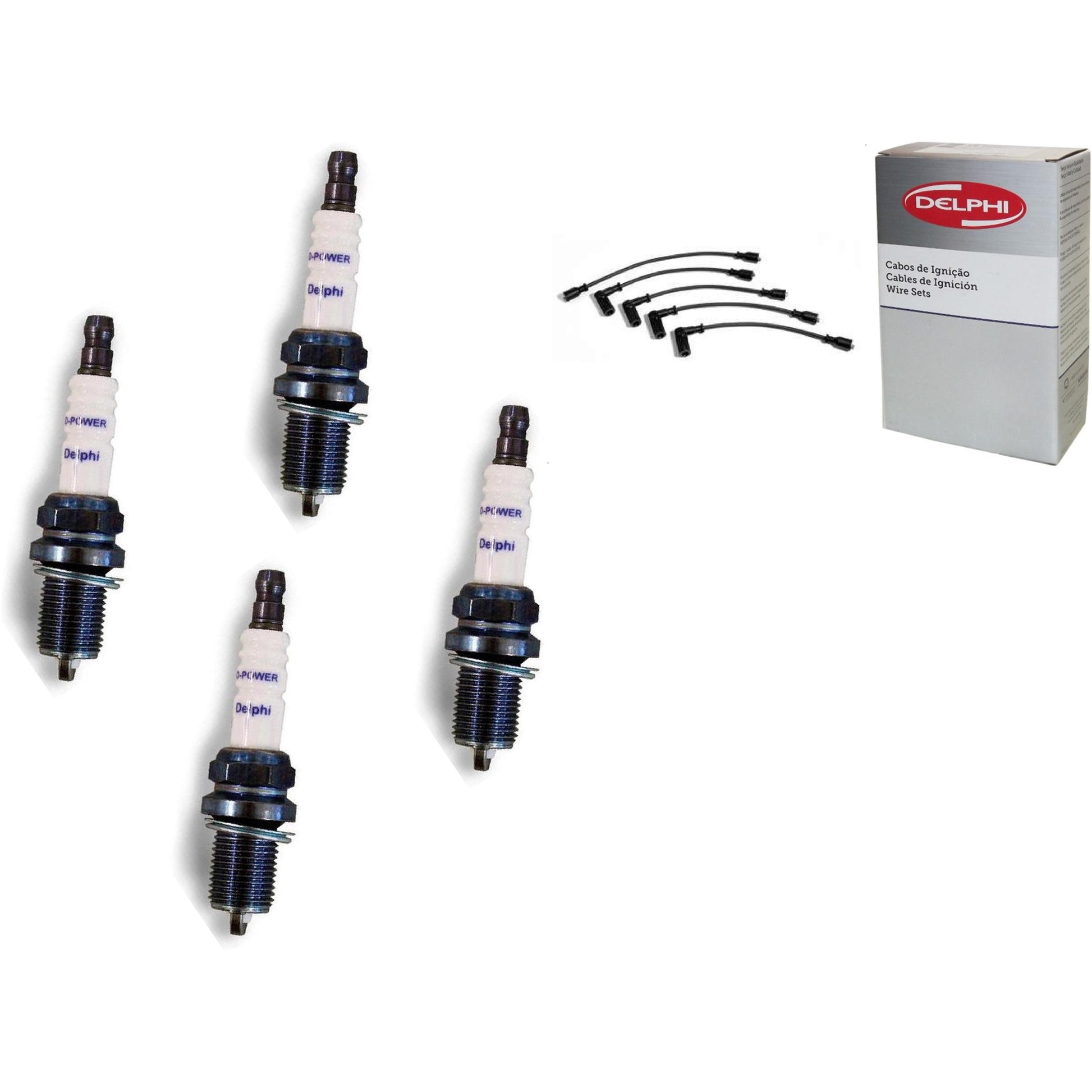 Kit Cabo Vela de Ignição D-Power - Delphi - XH70026/XS10026 - (1)
