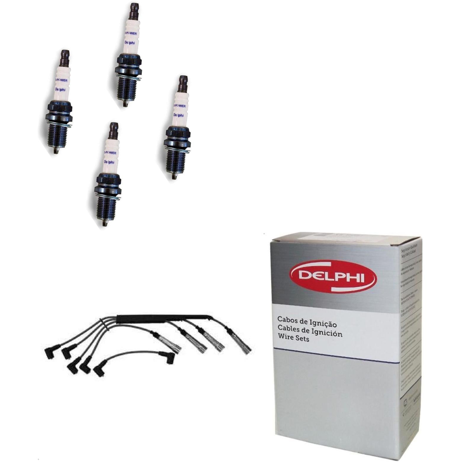 Kit Cabo Vela de Ignição D-Power - Delphi - XH70002/XS10072 - (1)