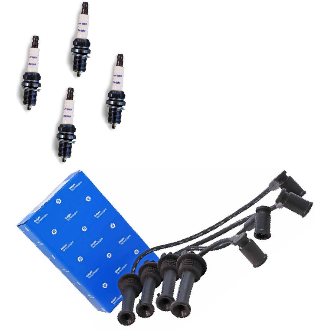 Kit Cabo Vela de Ignição D-Power - Delphi - XH70046/XS10639 - (1)