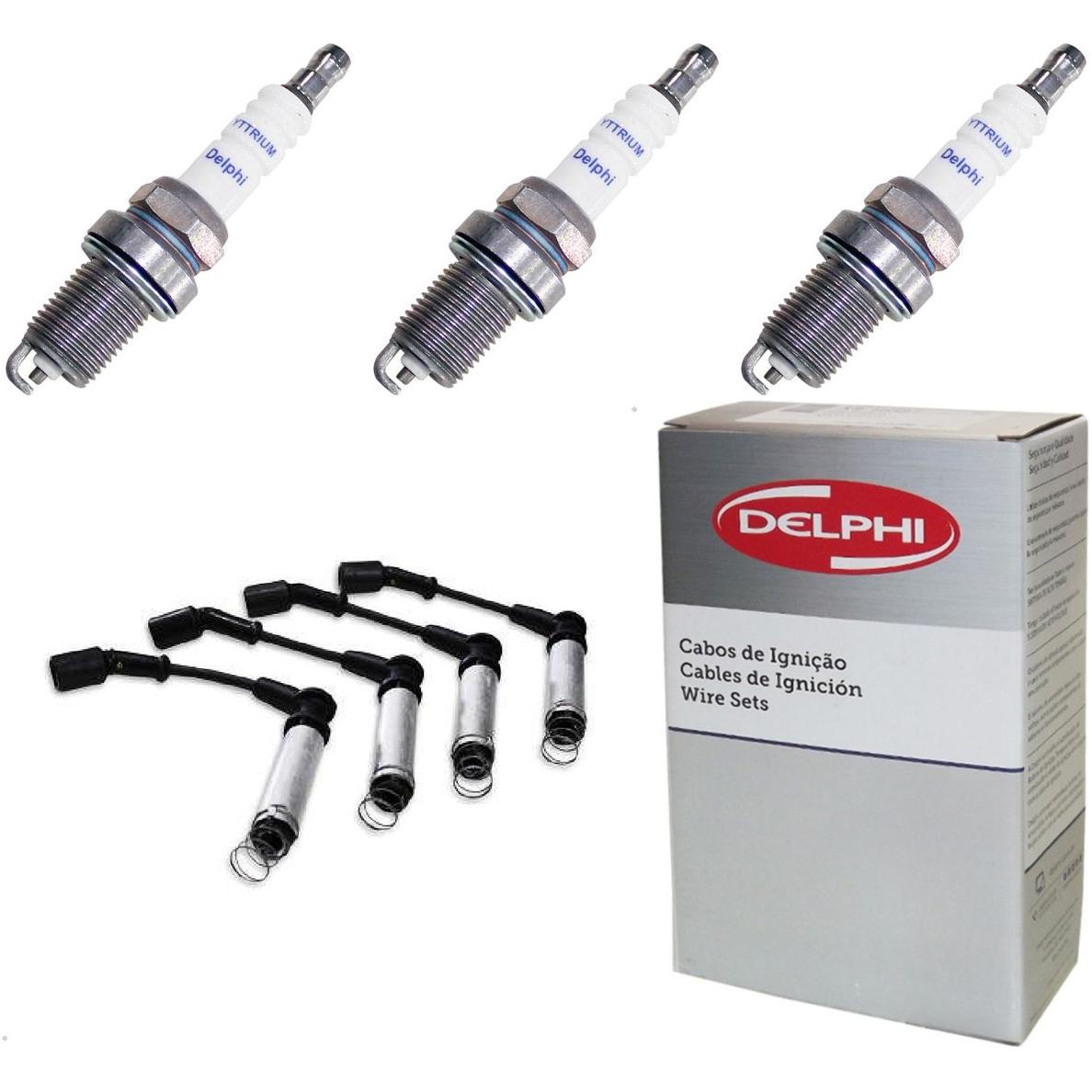 Kit Cabo Vela de Ignição Yttrium - Delphi - XH40002/XS10638 - (1)