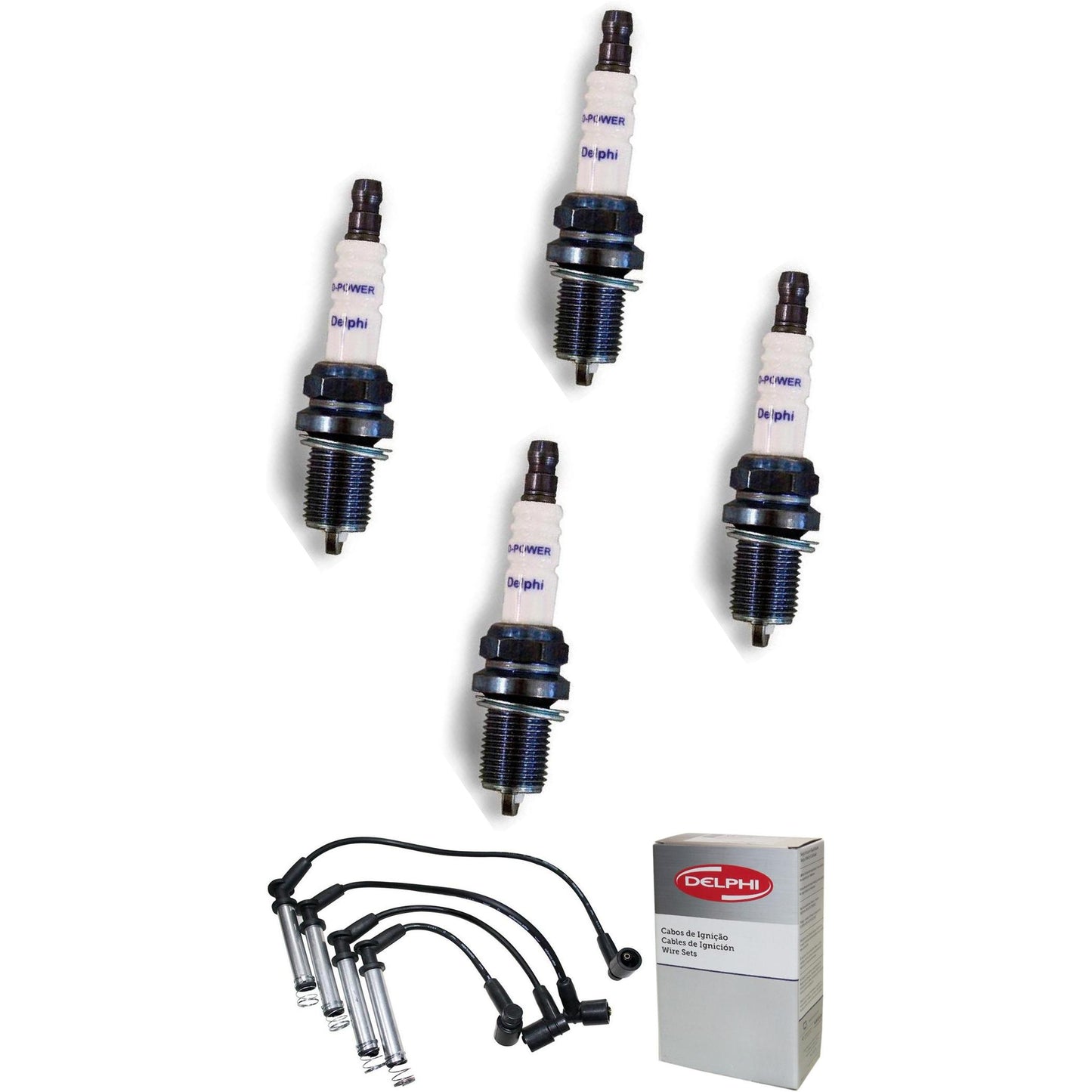 Kit Cabo e Vela de Ignição D-Power - Delphi - XH70033 - (1)