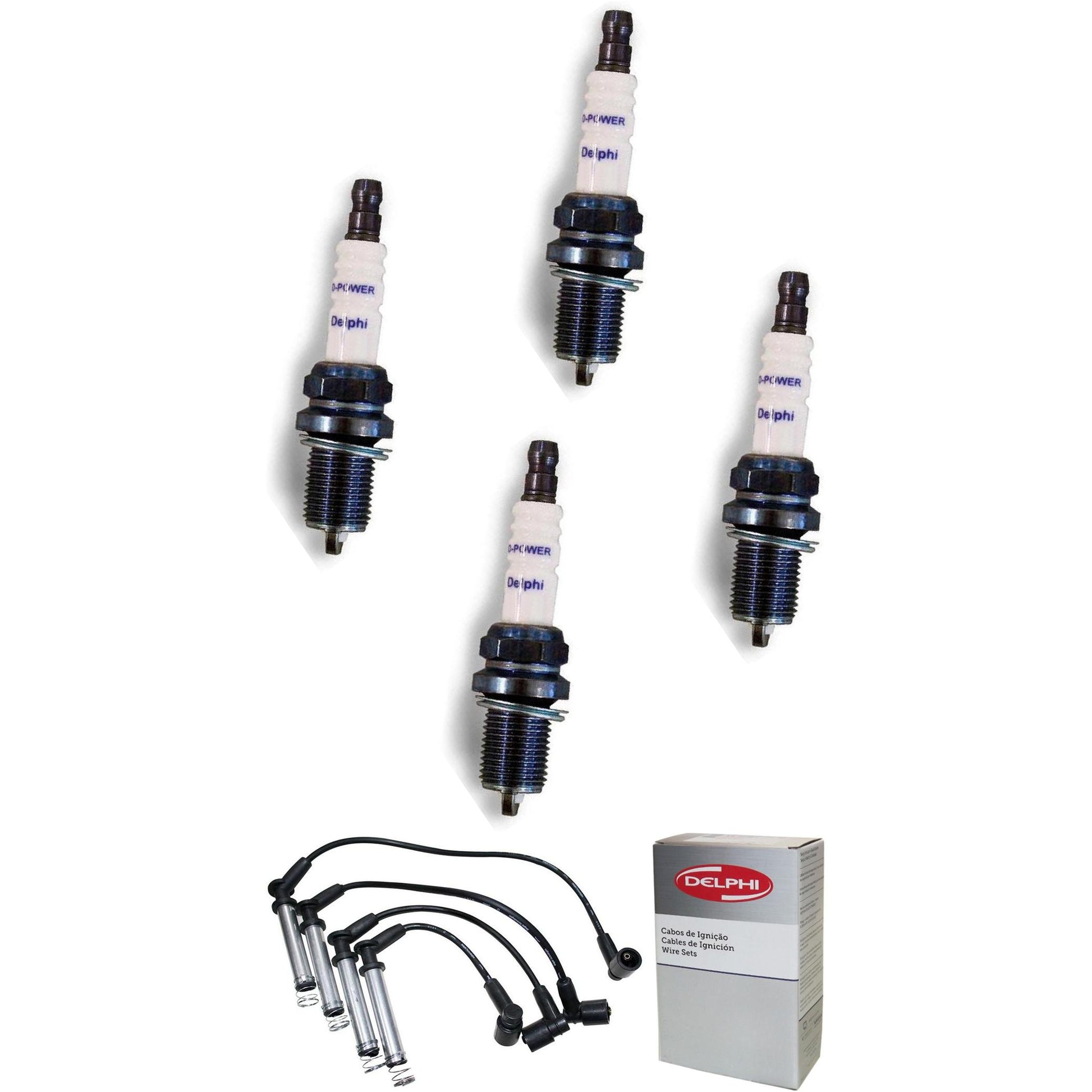 Kit Cabo e Vela de Ignição D-Power - Delphi - XH70033 - (1)