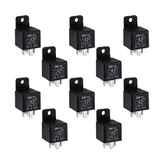 10 Relés Auxiliar Reversor 12V - DNI 0140 - (1)
