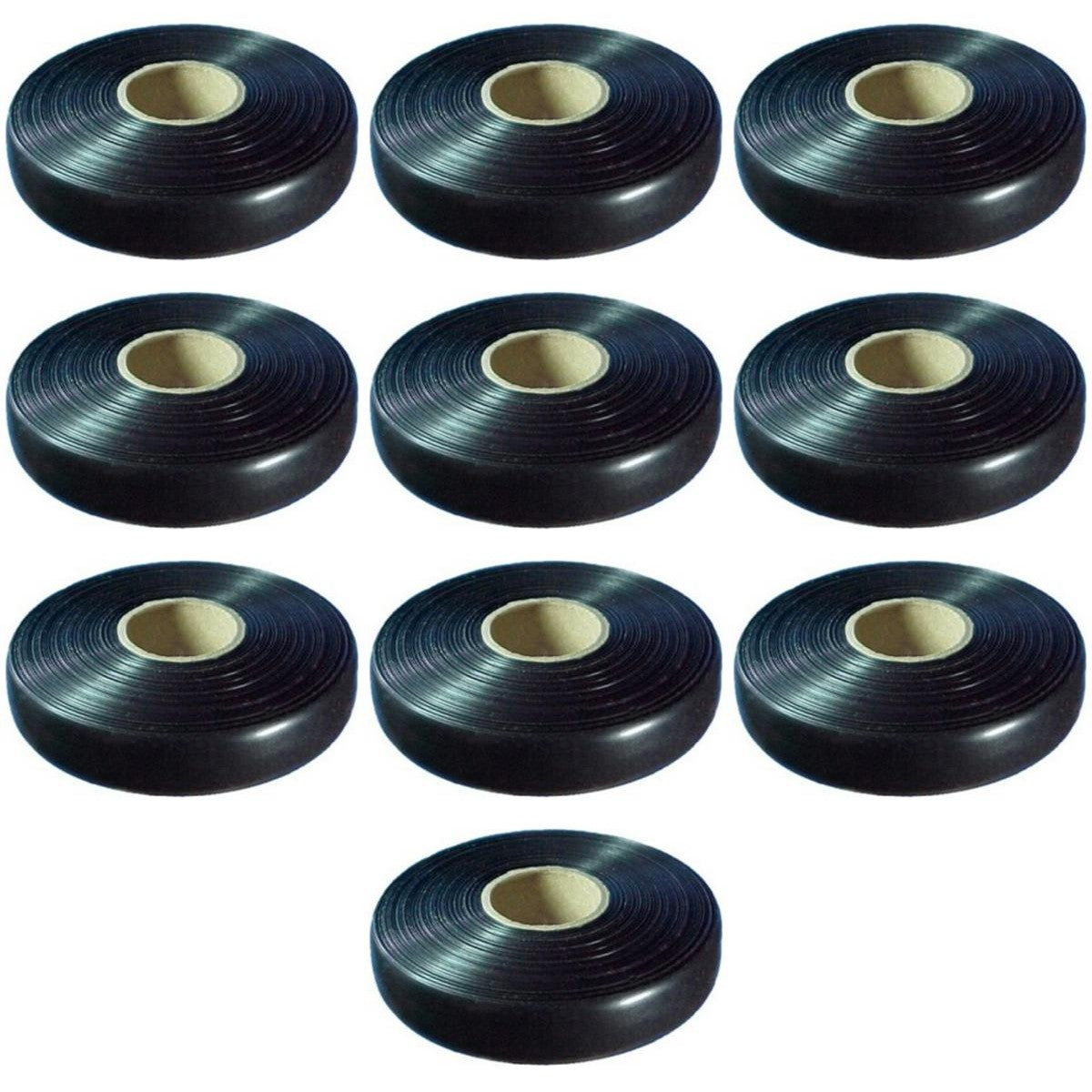 10 Fitas Preta sem Cola Rolo 30 Metros - DNI 5032 - (1)