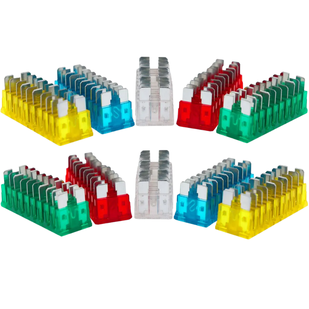 100 Fusíveis Mini Lâmina 5A Universal - DNI 317005 - (1)