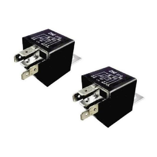 2 Relés Auxiliar Reversor 12V 5 Terminais - DNI 0116 - (1)