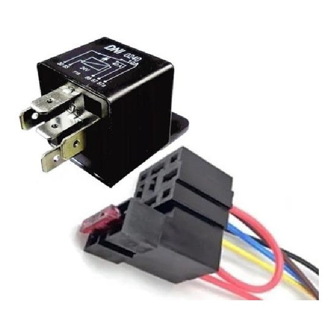 2 Relés Auxiliar Reversor 24V 5 Terminais - DNI 0240 - (1)