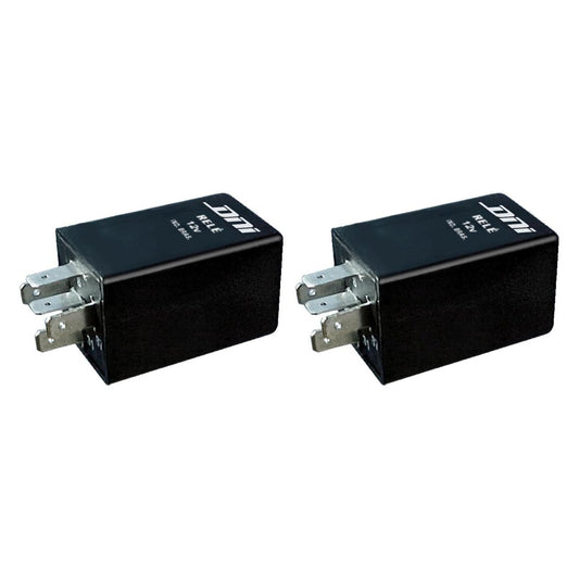2 Relés Comutador de Carga Pulso Negativo 12V 5 Terminais - DNI 0415 - (1)