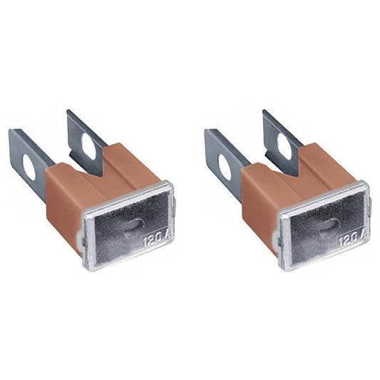2 Fusíveis Mega Macho 120A Universal - DNI 3191120 - (1)