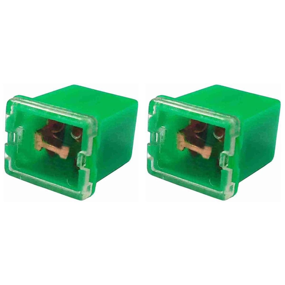2 Fusíveis MIDI Fêmea Perfil Baixo 40A Universal - DNI 319540 - (1)