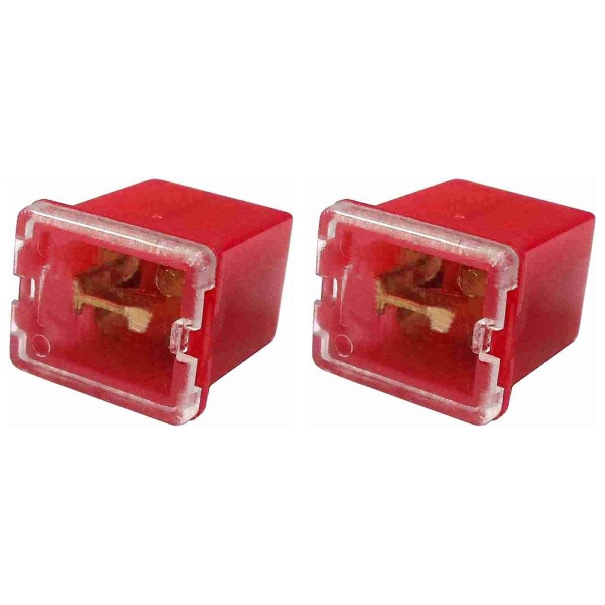 2 Fusíveis MIDI Fêmea Perfil Baixo 50A Universal - DNI 319550 - (1)