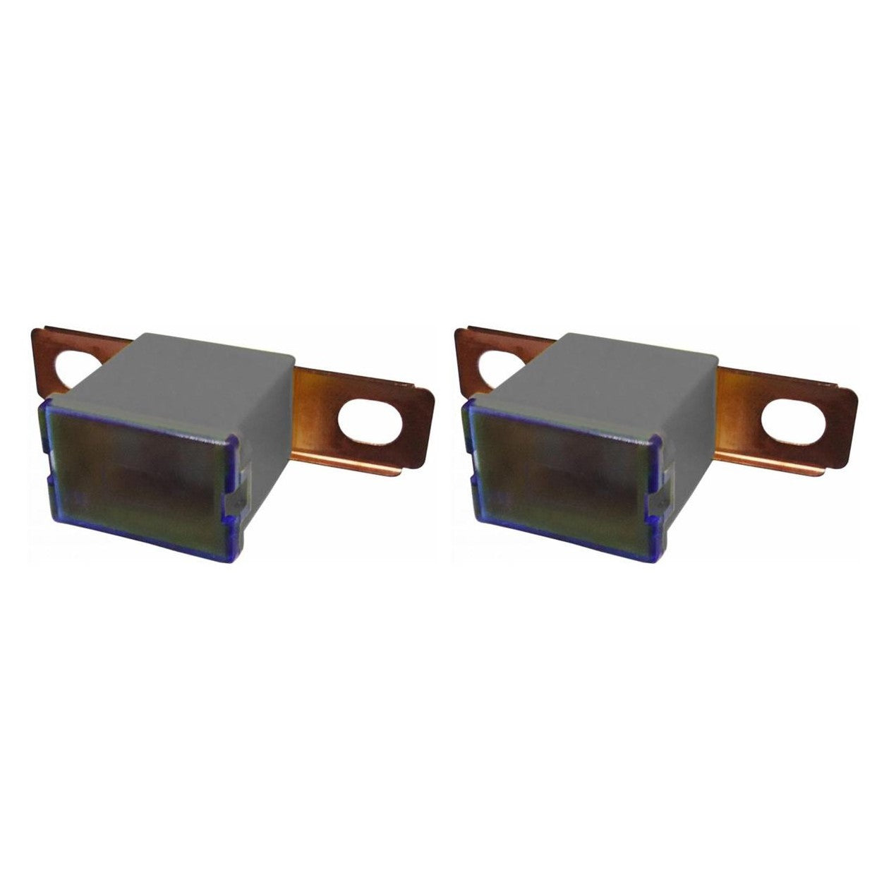 2 Fusíveis Mega Macho Lateral Elemento Curto 120A Universal - DNI 3196120 - (1)