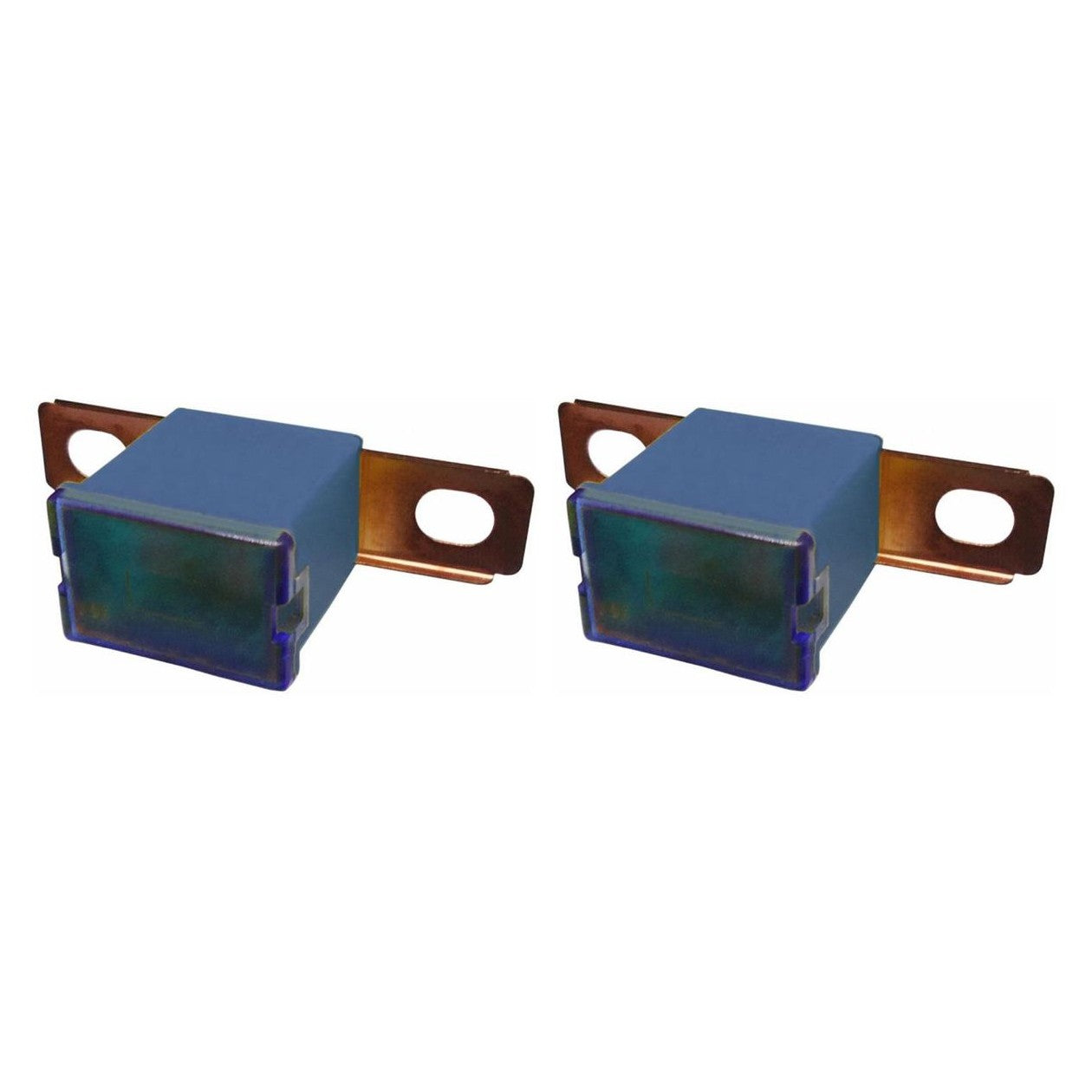 2 Fusíveis Mega Macho Lateral Elemento Curto 100A Universal - DNI 3196100 - (1)