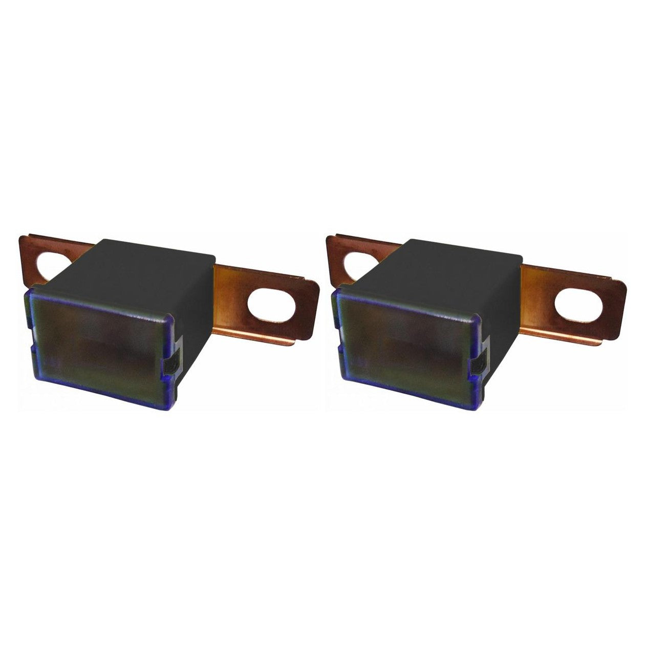 2 Fusíveis Mega Macho Lateral Elemento Curto 80A Universal - DNI 319680 - (1)