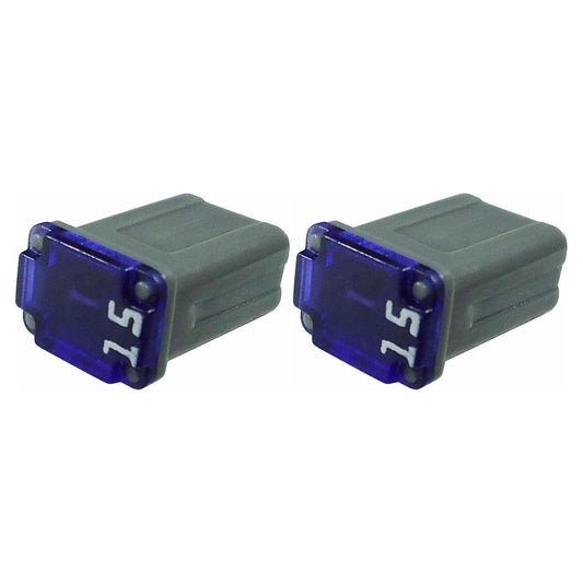 2 Fusíveis MIDI Fêmea MCASE 15A Universal - DNI 319715 - (1)
