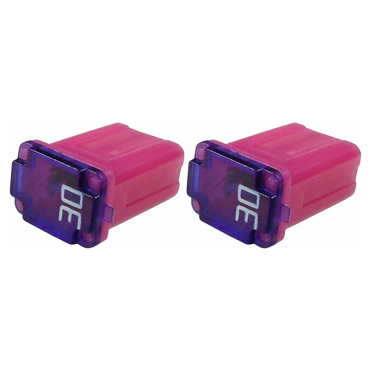 2 Fusíveis MIDI Fêmea MCASE 30A Universal - DNI 319730 - (1)