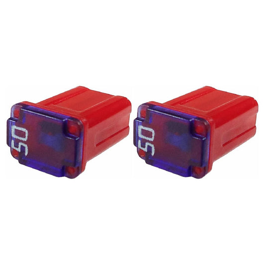 2 Fusíveis MIDI Fêmea MCASE 50A Universal - DNI 319750 - (1)