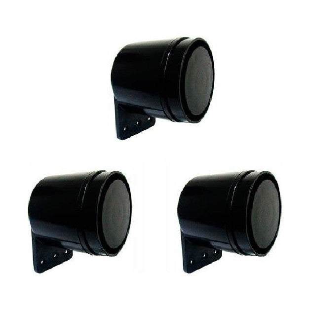 3 Sirenes de Marcha Ré 112dB, Resistente à Água, 6 Toques, Bivolt - DNI 4059 - (1)