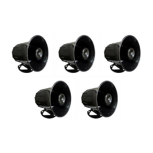5 Sirenes Eletrônica 118dB 12V - DNI 3300 - (1)
