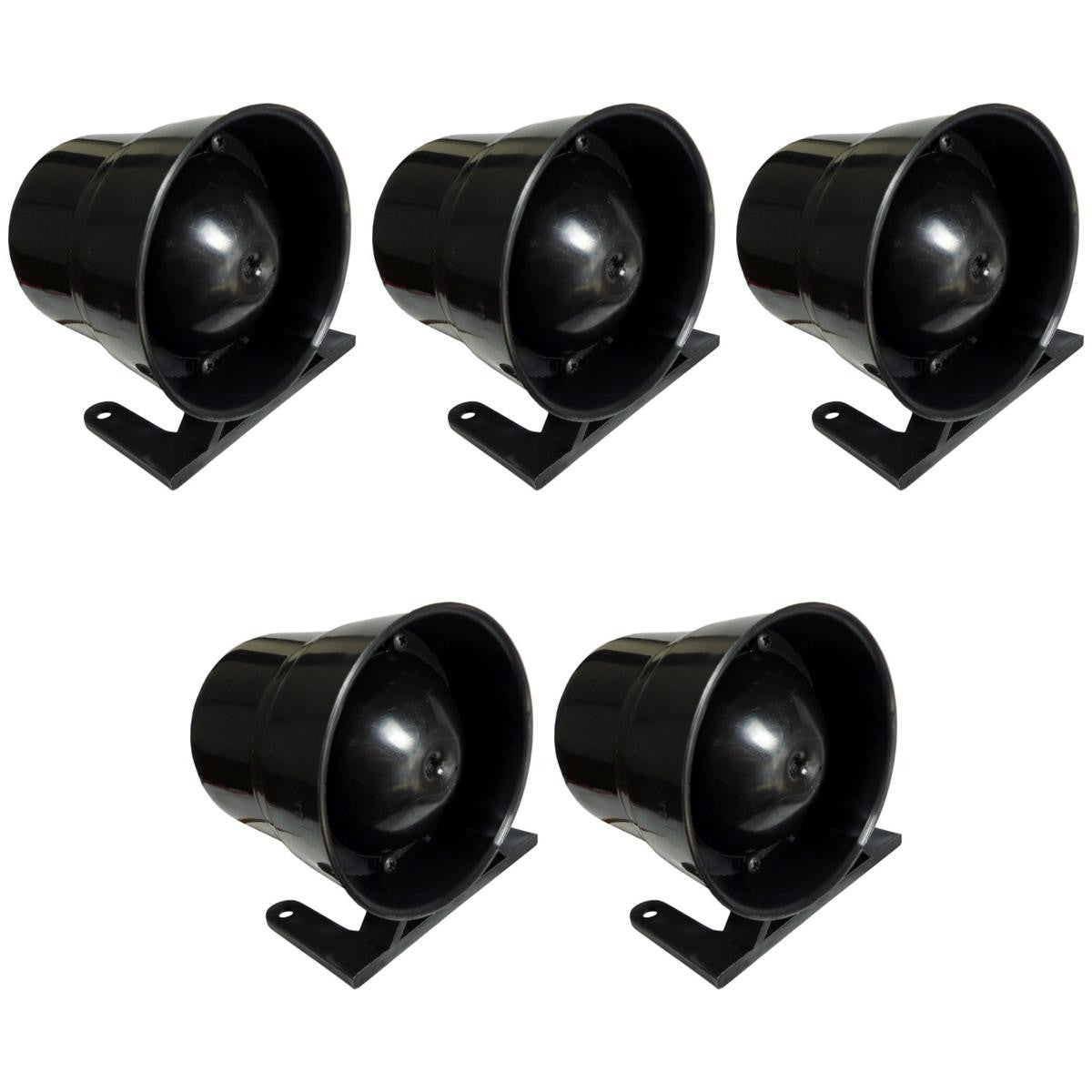 5 Sirenes de Ré com Redutor de Som 12/24V Sinalizador - DNI 4027 - (1)