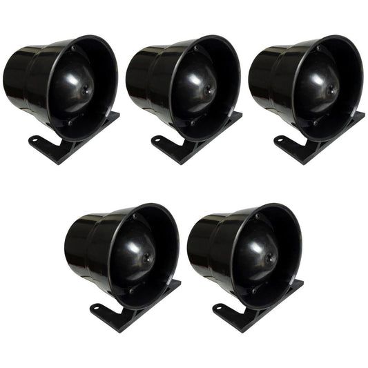 5 Sirenes de Ré com Redutor de Som 12/24V Sinalizador - DNI 4027 - (1)