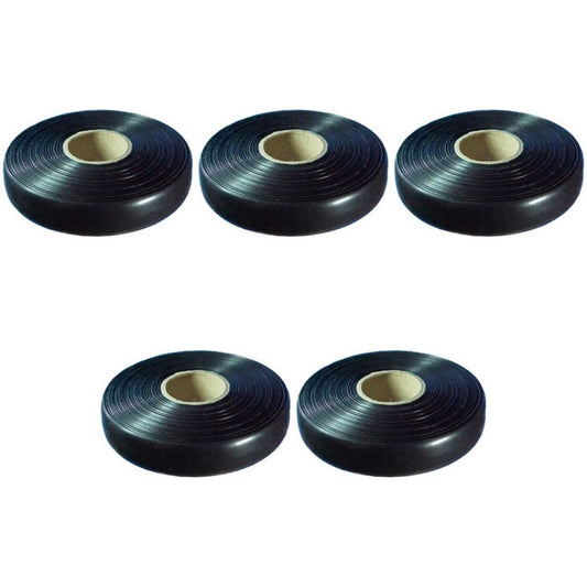 5 Fitas Preta sem Cola Rolo 30 Metros - DNI 5032 - (1)