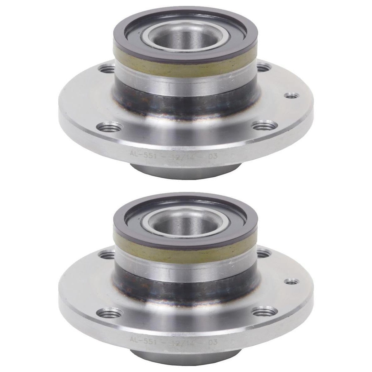 Par de Cubo de Roda Traseiro com Rolamento - Cobra Automotiva - CR-110 - (1)