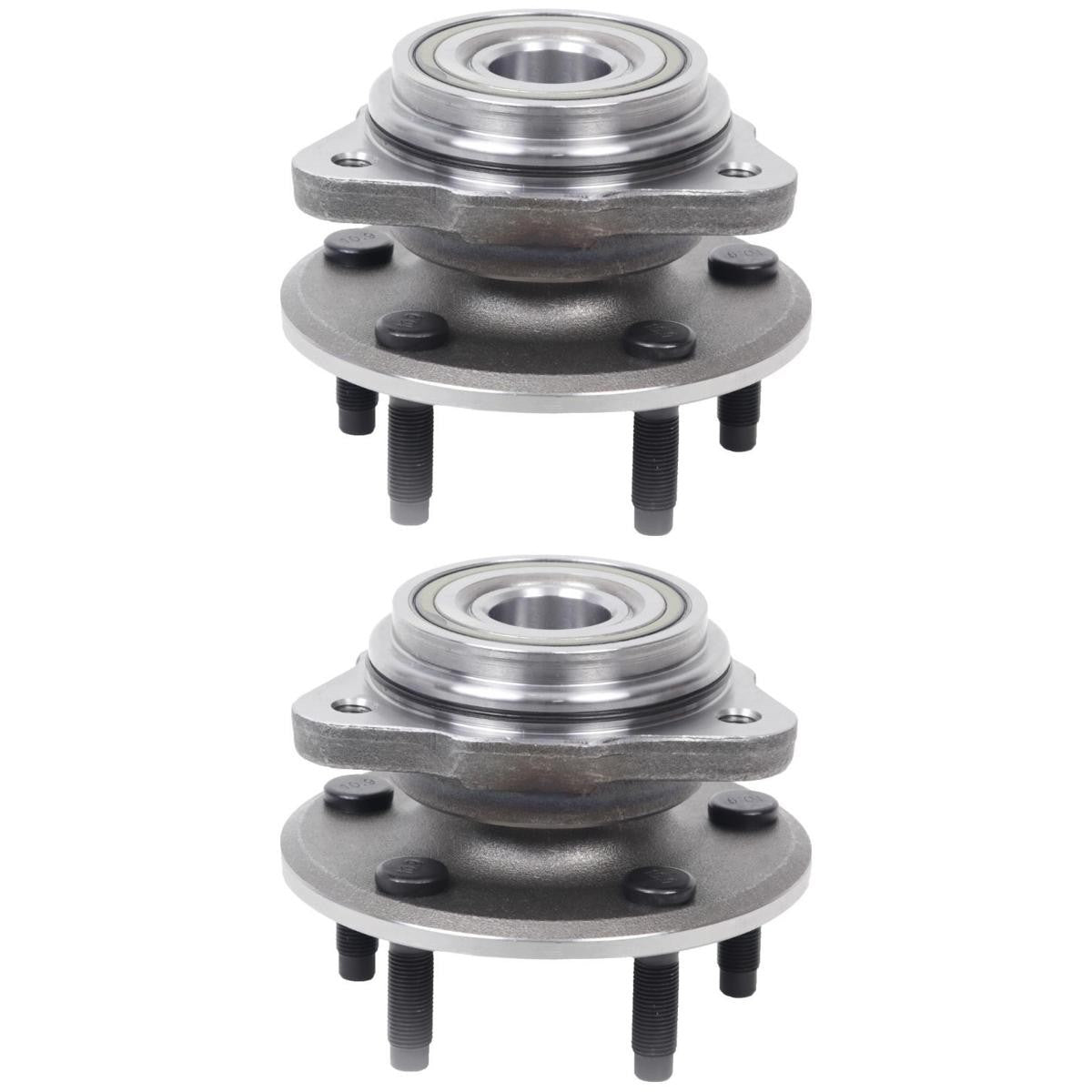 Par de Cubo de Roda Dianteiro com Rolamento - Cobra Automotiva - CR-204 - (1)