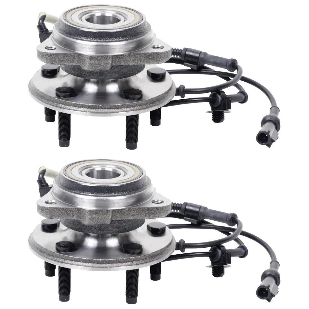 Par de Cubo de Roda Dianteiro com Rolamento - Cobra Automotiva - CR-206 - (1)
