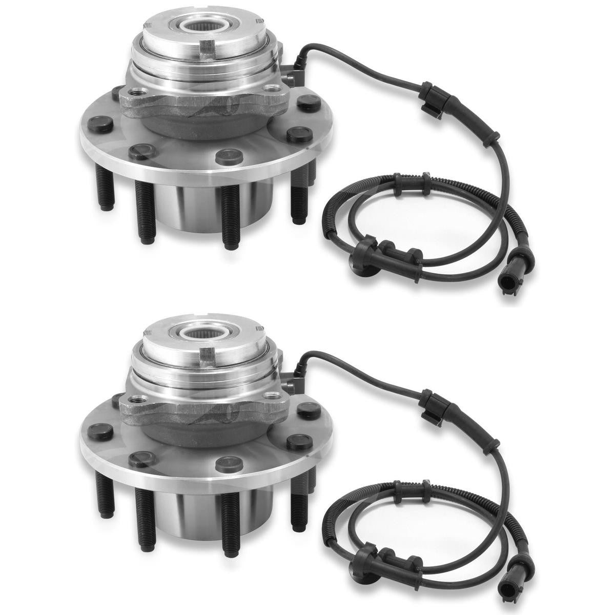 Par de Cubo de Roda Dianteiro com Rolamento - Cobra Automotiva - CR-207 - (1)
