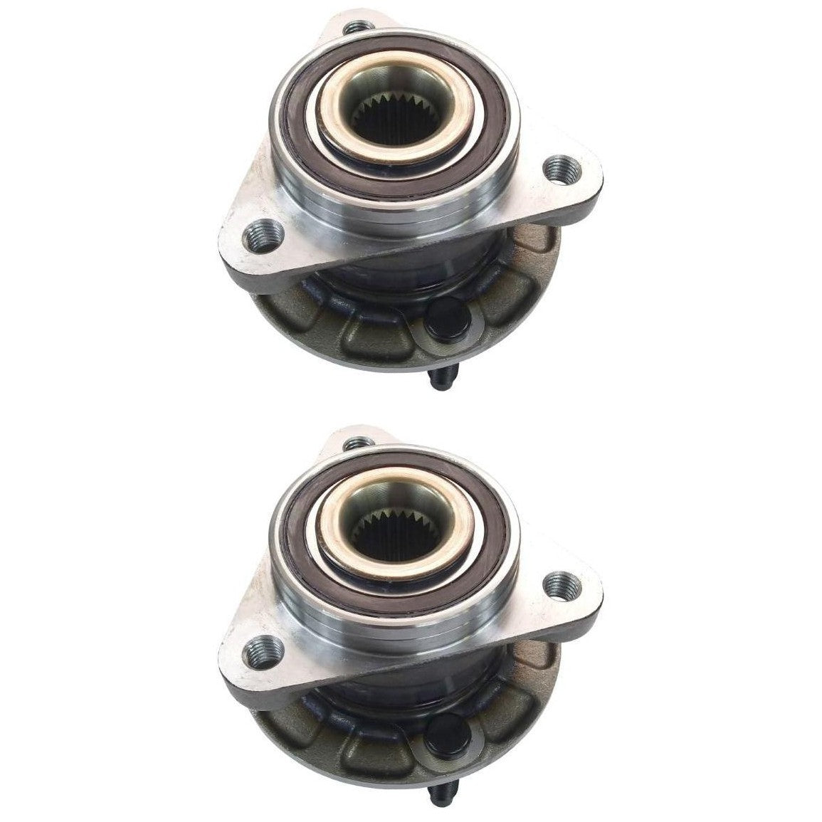 Par de Cubo de Roda Dianteiro com Rolamento - Cobra Automotiva - CR-540 - (1)