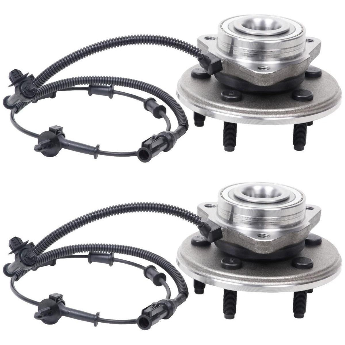 Par de Cubo de Roda Dianteiro com Rolamento - Cobra Automotiva - CR-819 - (1)