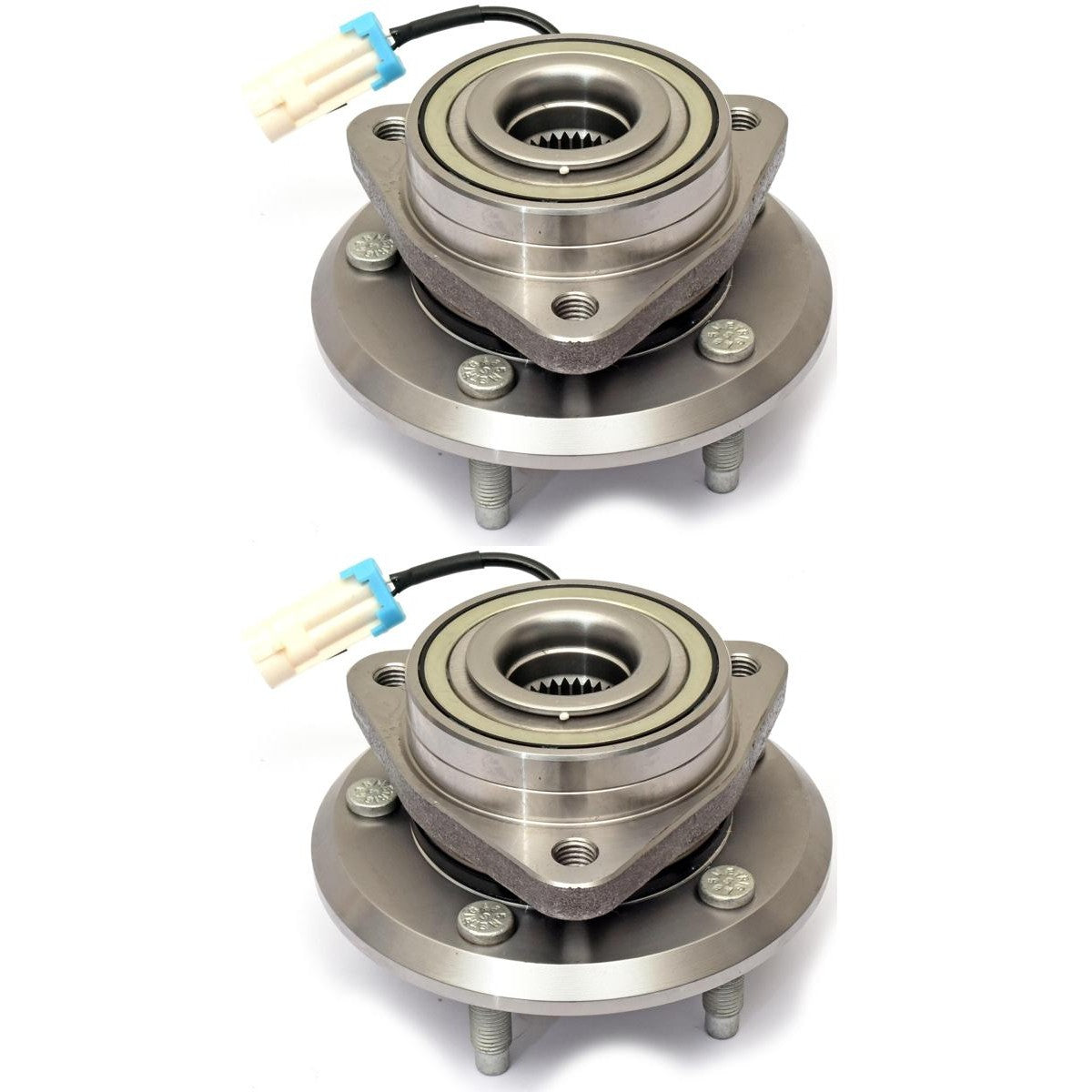 Par de Cubo de Roda Dianteiro com Rolamento - Cobra Automotiva - CR-827 C - (1)