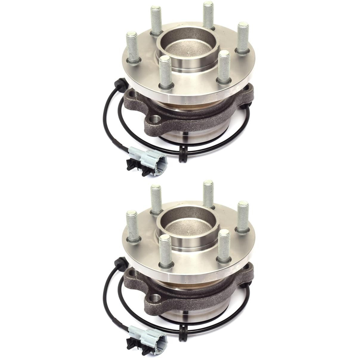 Par de Cubo de Roda Dianteiro com Rolamento - Cobra Automotiva - CR-835 - (1)