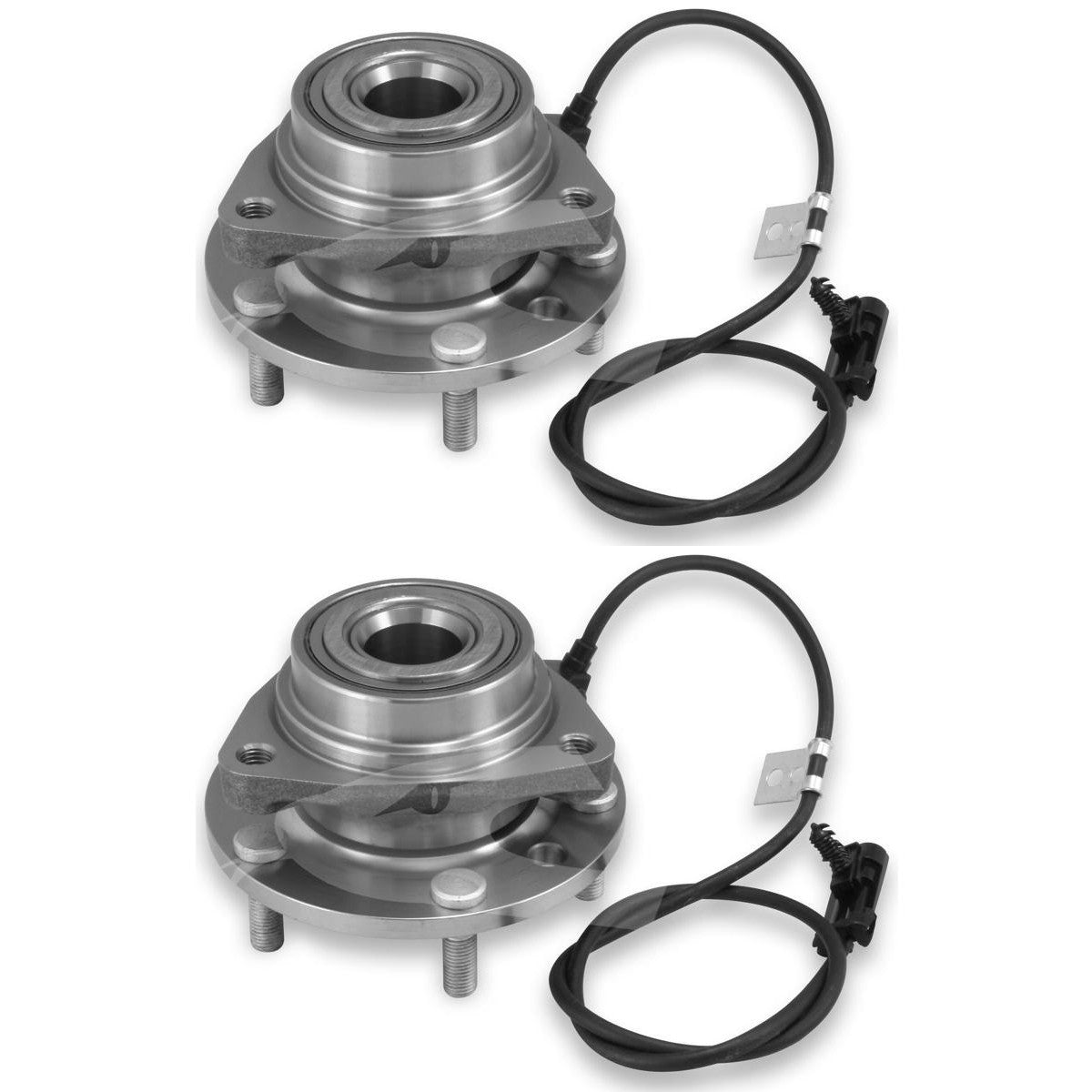 Par de Cubo de Roda Dianteiro com Rolamento - Cobra Automotiva - CR-411 C - (1)