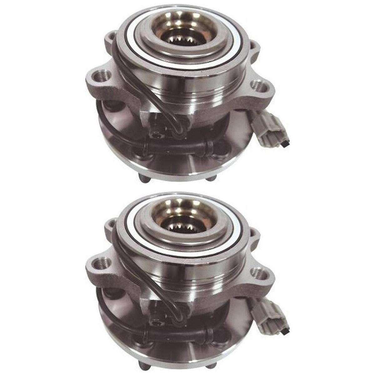 Par de Cubo de Roda Dianteiro com Rolamento - Cobra Automotiva - CR-837 C - (1)