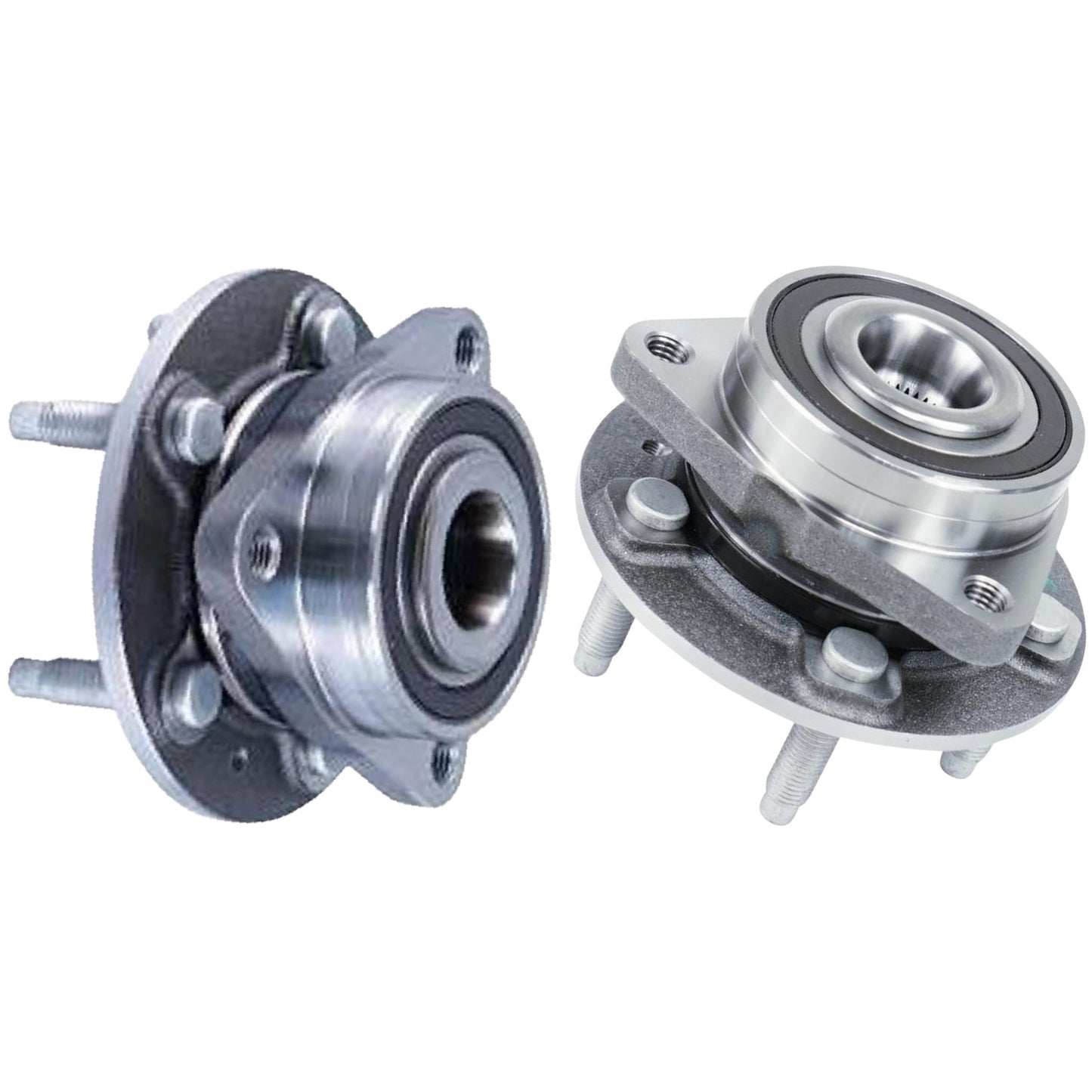 Par Cubo De Roda Com Rolamento E Abs - Dianteiro - Cofap - CRC04026 / CRC04043 - (1)