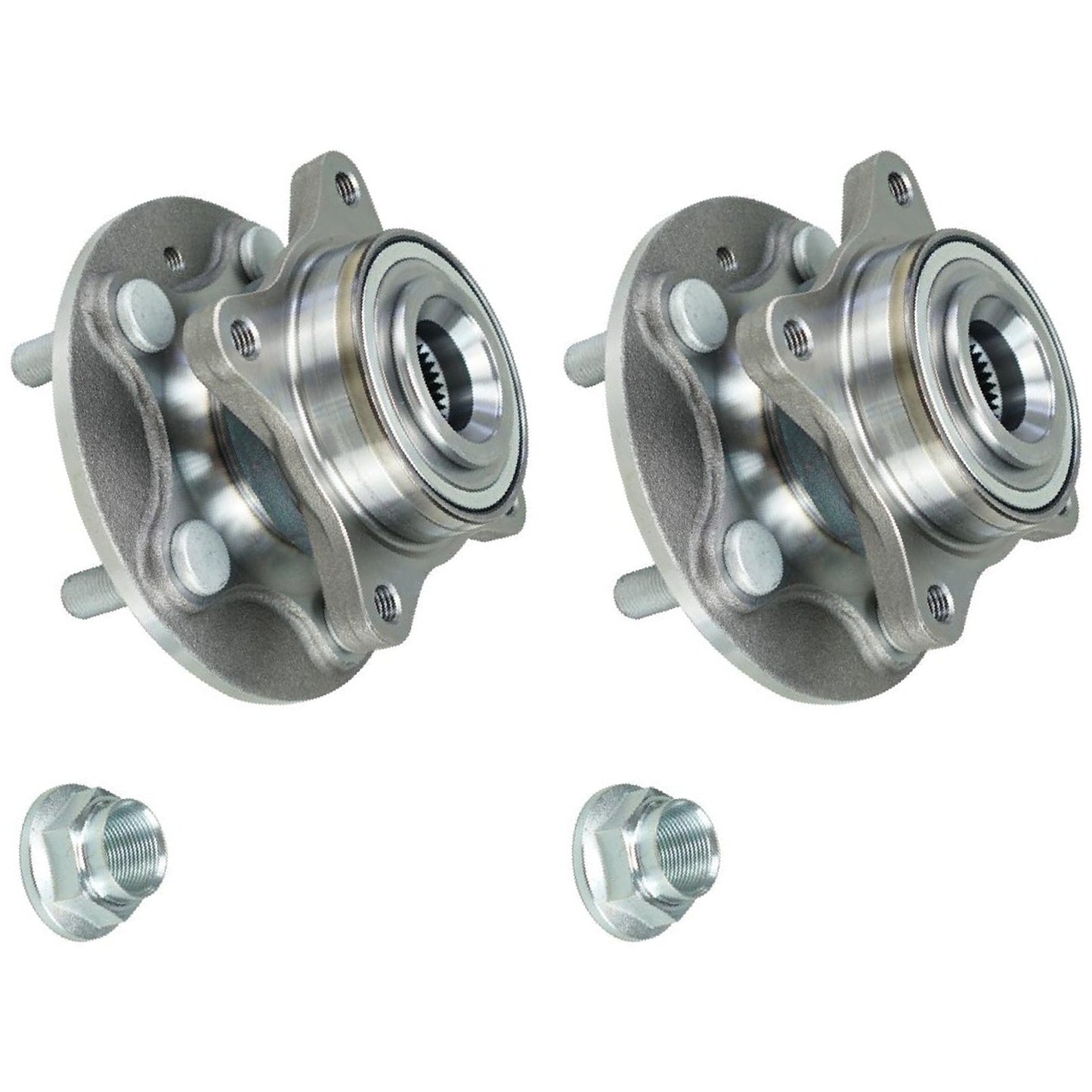 Par Cubo De Roda Com Rolamento Sem Abs - Dianteiro - Cofap - CRC36002 - (1)