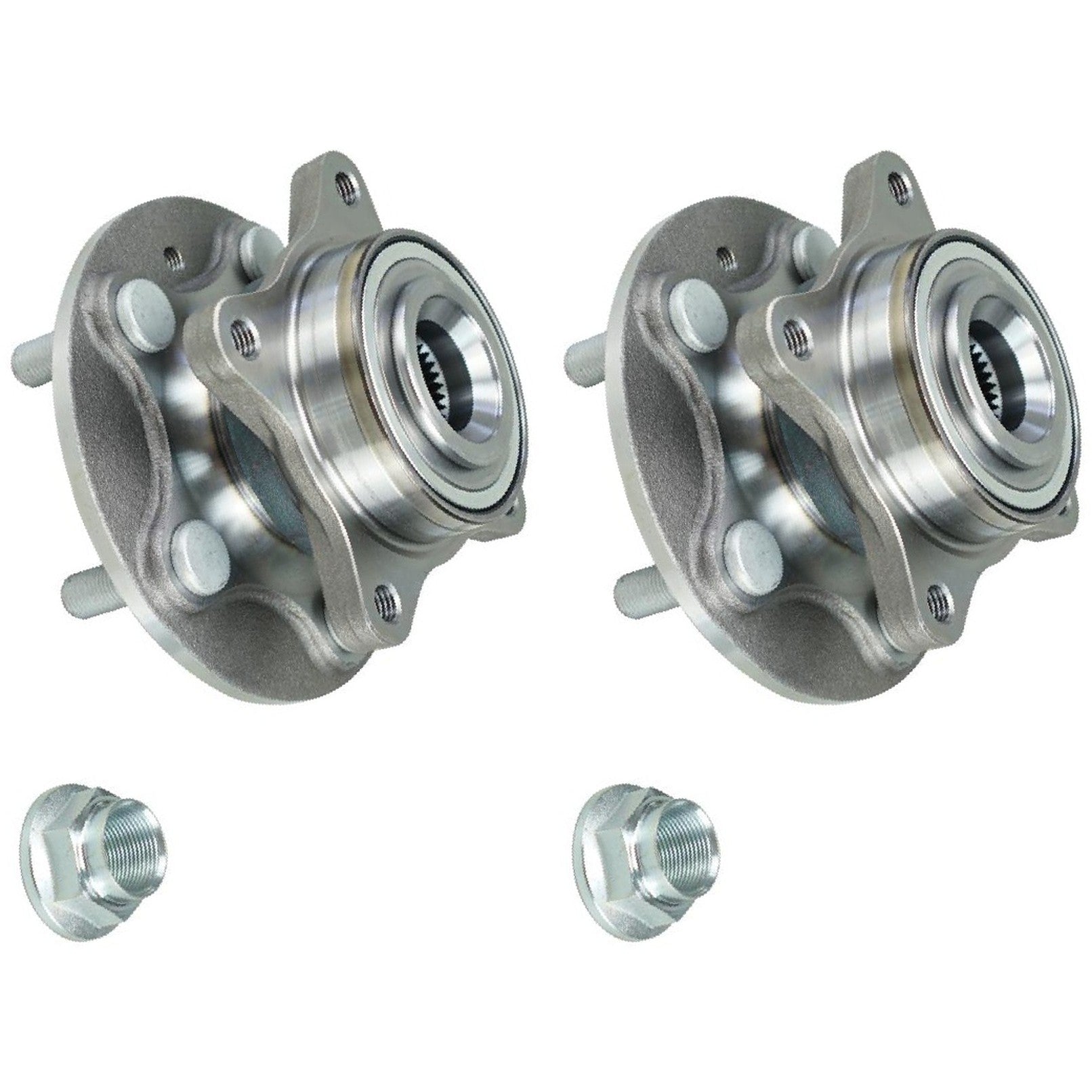 Par Cubo De Roda Com Rolamento Sem Abs - Dianteiro - Cofap - CRC36002 - (1)