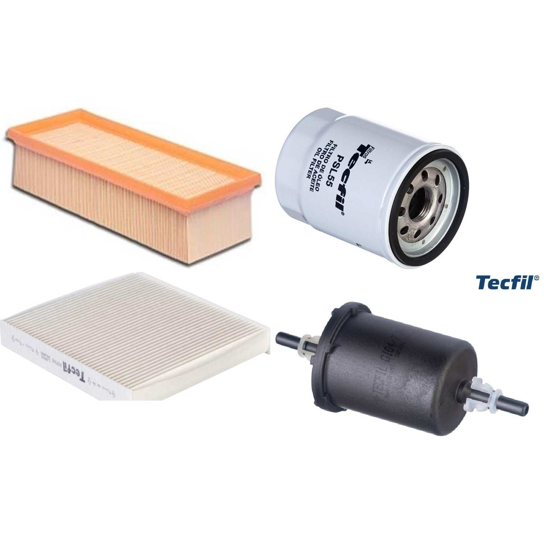 Kit Filtros de Ar do Motor, Óleom Cabine e Combustível - (1)