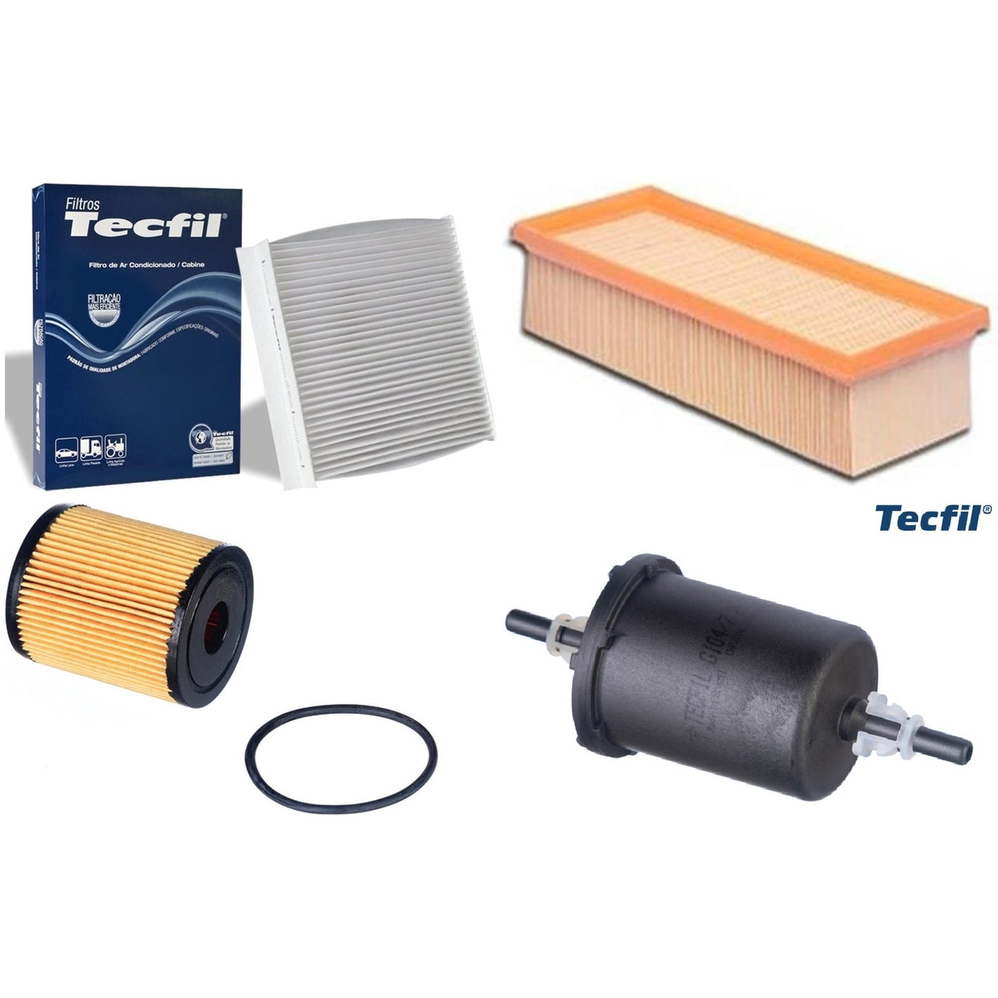 Kit Filtros de Ar do Motor, Óleom Cabine e Combustível - (1)