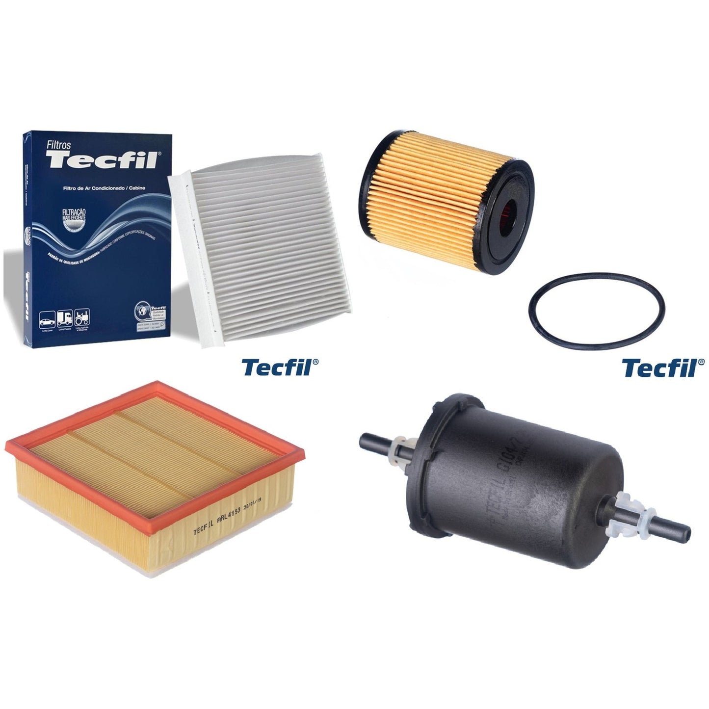 Kit Filtros de Ar do Motor, Óleom Cabine e Combustível - (1)