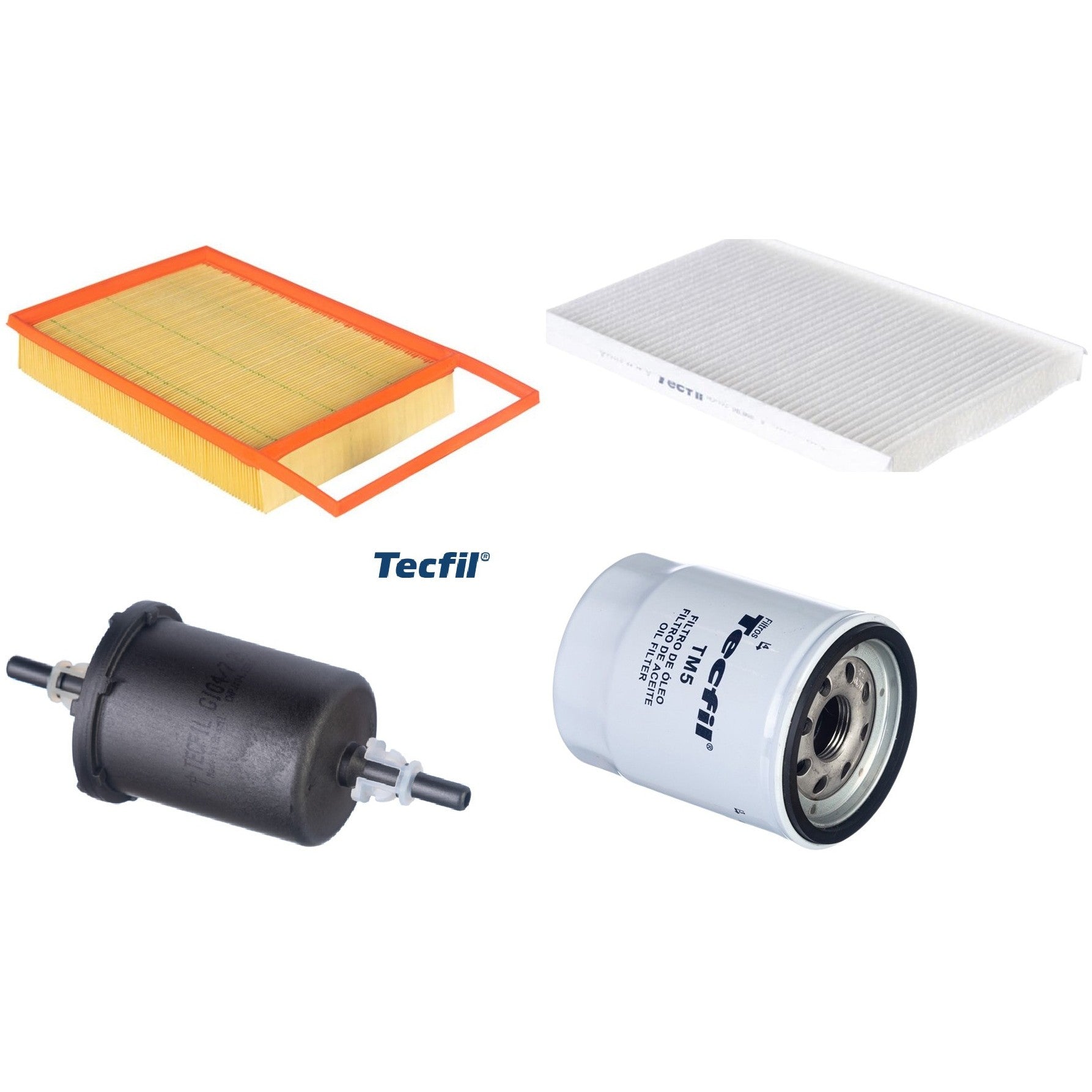 Kit Filtros de Ar do Motor, Óleom Cabine e Combustível - (1)